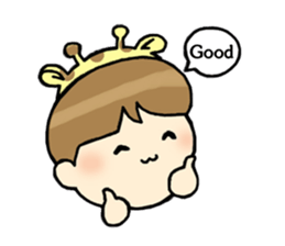 Ki-rin boy sticker #9113349