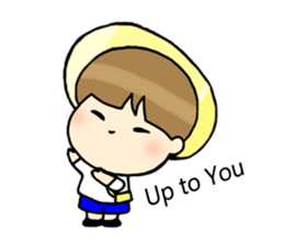 Ki-rin boy sticker #9113358