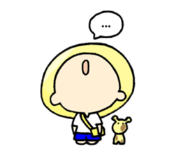 Ki-rin boy sticker #9113360