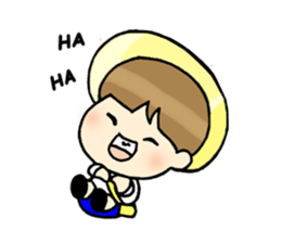 Ki-rin boy sticker #9113362
