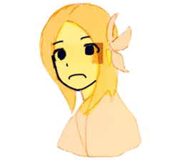 butterfly girls sticker #9113430