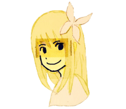 butterfly girls sticker #9113435