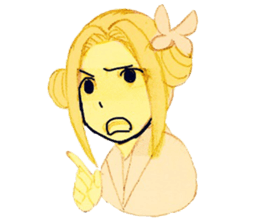 butterfly girls sticker #9113439