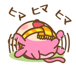 HAPPY NEW YEAR 2016 Pink Monkey sticker #9113476