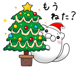 mofumaru ~Christmas and new year~ sticker #9113856