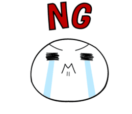 Shiratama Mochiko ,A good friend sticker #9114208