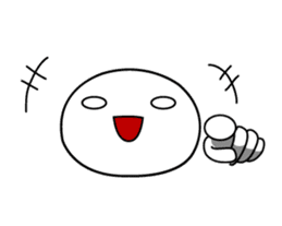 Shiratama Mochiko ,A good friend sticker #9114219