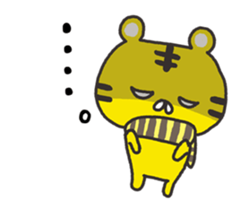 tiger of the Kansai dialect sticker #9114547