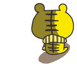 tiger of the Kansai dialect sticker #9114564