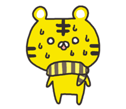 tiger of the Kansai dialect sticker #9114565