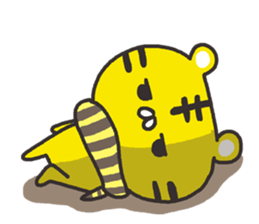 tiger of the Kansai dialect sticker #9114566