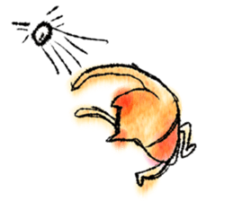 Watercolor cat sticker #9114638