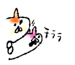 Watercolor cat sticker #9114643