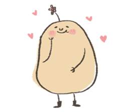 xiuxiubear's potato sticker #9114699