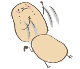 xiuxiubear's potato sticker #9114703