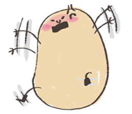 xiuxiubear's potato sticker #9114708