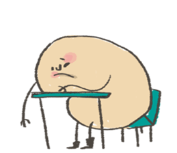 xiuxiubear's potato sticker #9114720