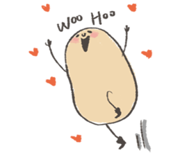 xiuxiubear's potato sticker #9114721