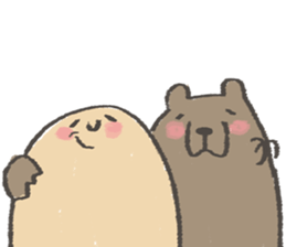 xiuxiubear's potato sticker #9114727