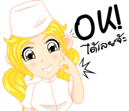 Cartoon Girl anime  nurse v.0001 sticker #9114809