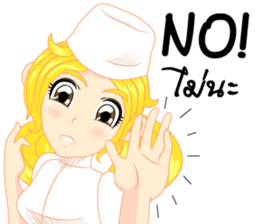 Cartoon Girl anime  nurse v.0001 sticker #9114810