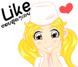 Cartoon Girl anime  nurse v.0001 sticker #9114811