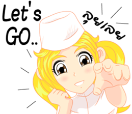 Cartoon Girl anime  nurse v.0001 sticker #9114812