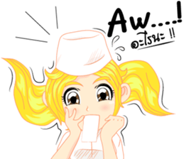 Cartoon Girl anime  nurse v.0001 sticker #9114820