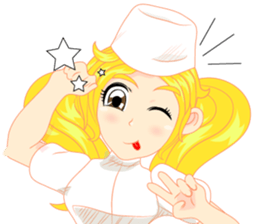 Cartoon Girl anime  nurse v.0001 sticker #9114821