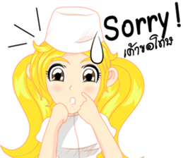 Cartoon Girl anime  nurse v.0001 sticker #9114827