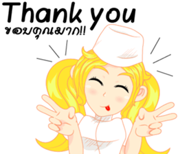 Cartoon Girl anime  nurse v.0001 sticker #9114835