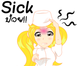 Cartoon Girl anime  nurse v.0001 sticker #9114838