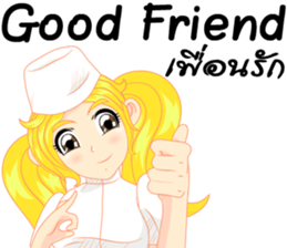 Cartoon Girl anime  nurse v.0001 sticker #9114843