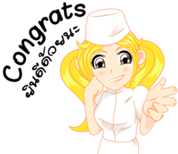 Cartoon Girl anime  nurse v.0001 sticker #9114847