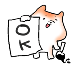 Japanese Shiba inu stickers!3 sticker #9114864