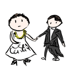 Short-Leg Family sticker #9115201