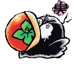 crow of car sticker #9116107