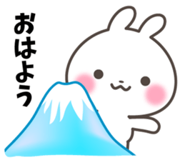 Rabbit New Year Sticker sticker #9116280