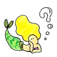 Mermaid and Baker sticker #9116529