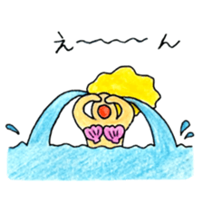 Mermaid and Baker sticker #9116532