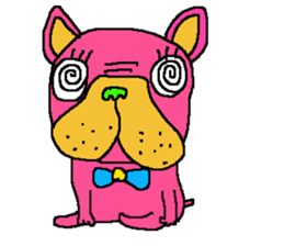 Buhi buhi dog 2 sticker #9116924