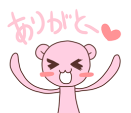 Momoiro Bear sticker #9116936