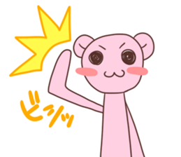 Momoiro Bear sticker #9116946