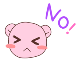 Momoiro Bear sticker #9116953