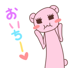 Momoiro Bear sticker #9116960