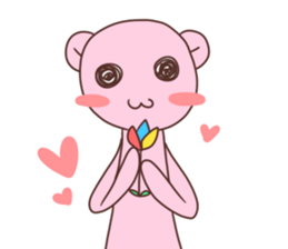 Momoiro Bear sticker #9116967