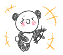 Nohohon Panda sticker #9117294