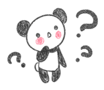 Nohohon Panda sticker #9117309