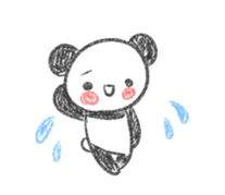 Nohohon Panda sticker #9117316