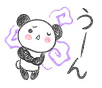 Nohohon Panda sticker #9117324